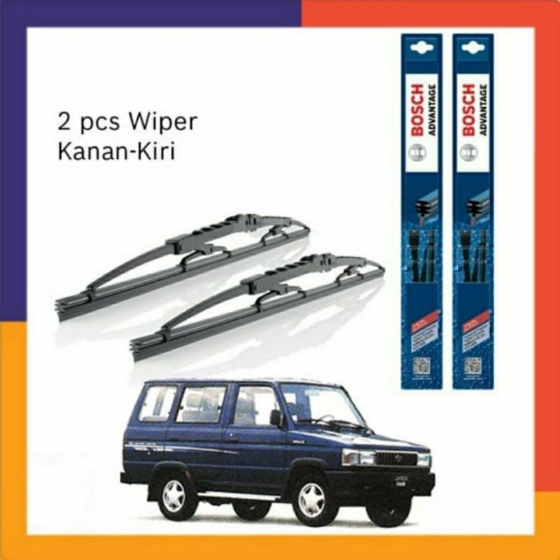 Wiper Frameless Bosch Standar Kijang Kotak