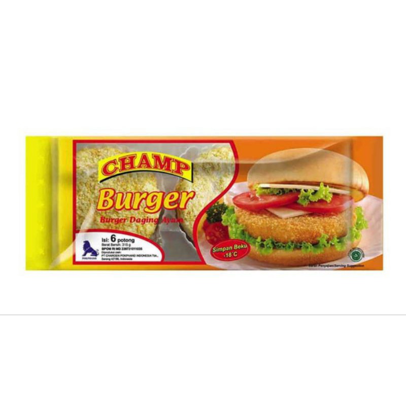 

CHAMP CHICKEN BURGER