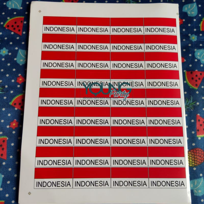 

Stiker pipi Indonesia