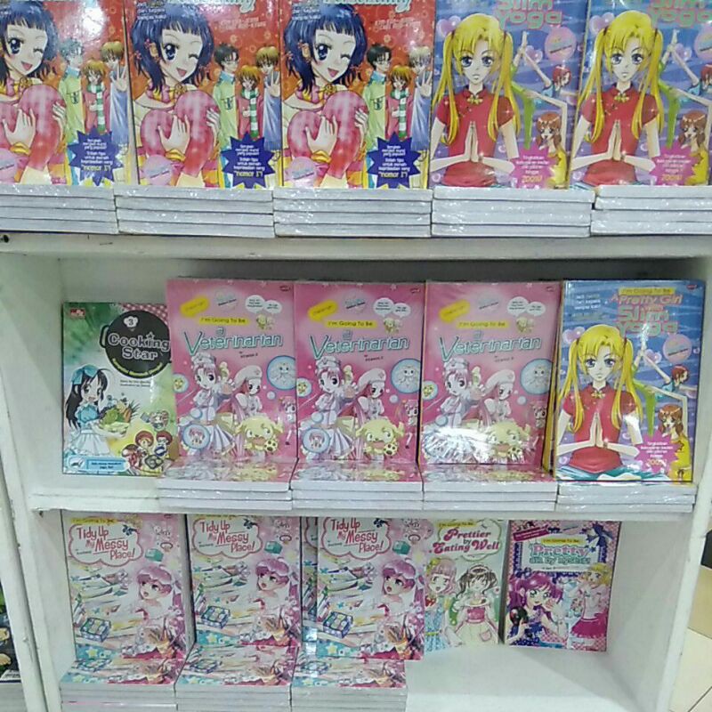 ten ten series harga murah original/ im going to be/ komik inspiratif cewek/ buku murah/candy series