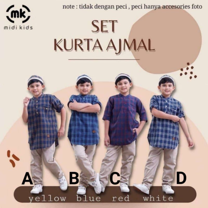 SETELAN ANAK KURTA AJMAL