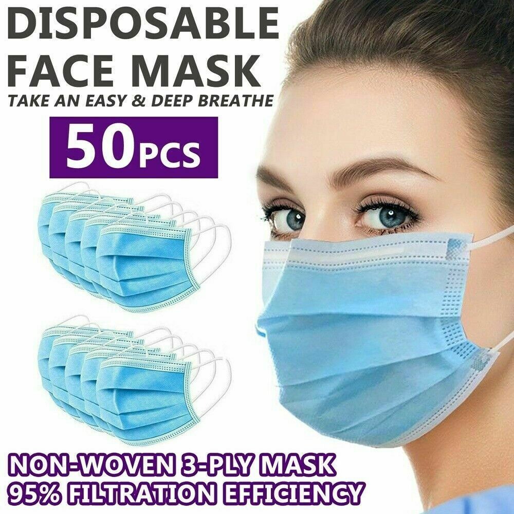 MASK 3PLY 50 PCS EARLOOP MEDIS