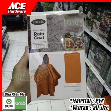 Jas Hujan Ponco Jas Hujan Motor Jas Hujan Pria Soleil Ace Hardware