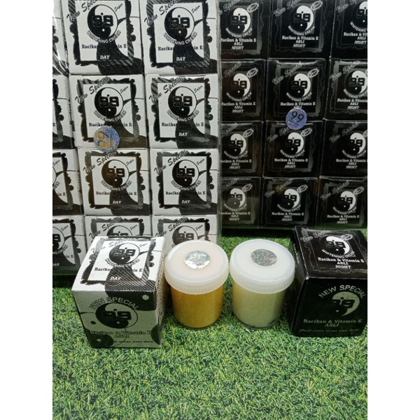 CREAM NATURAL 99 YINYANG SIANG &amp; MALAM // Cream Natural YINYANG isi 12 pcs