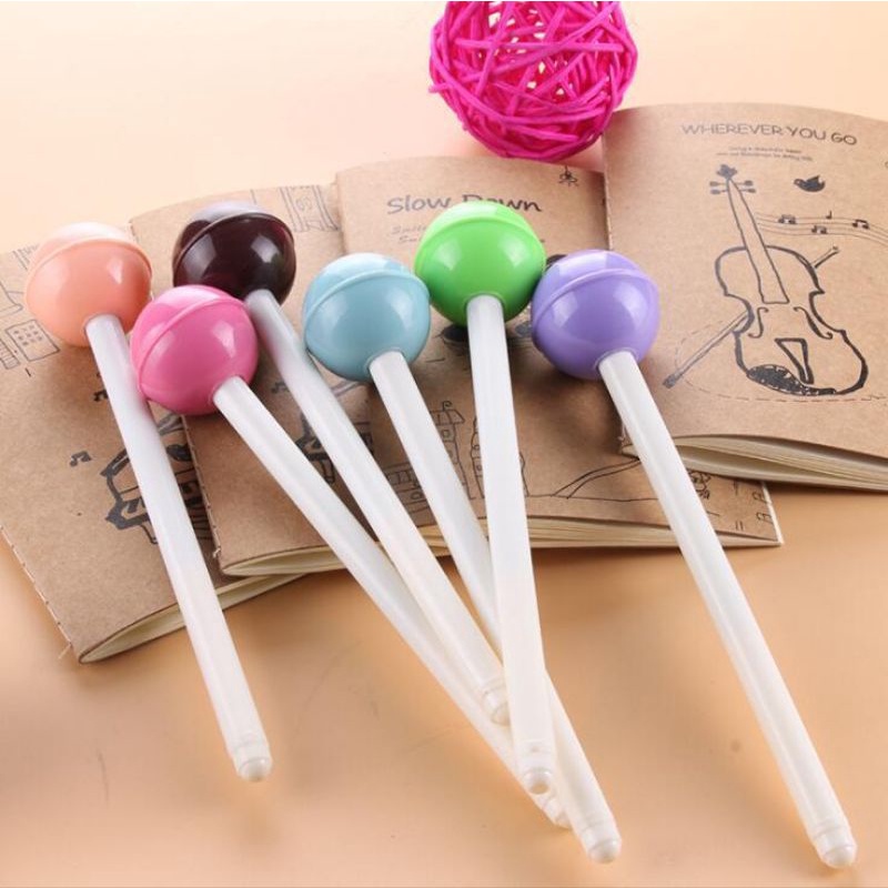 

Pulpen Karakter Lucu / Pulpen Gel Lolipop