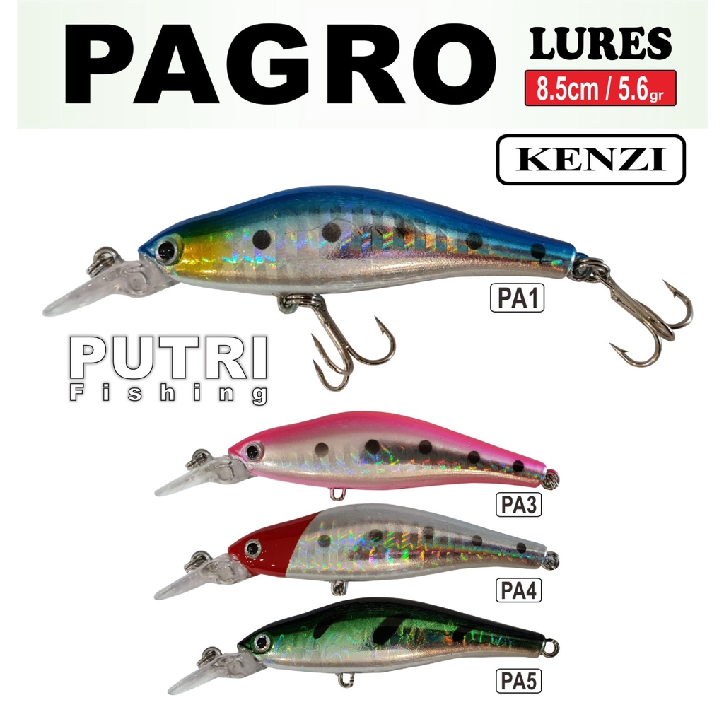 KENZI PAGRO LURES 85mm 5.6gr