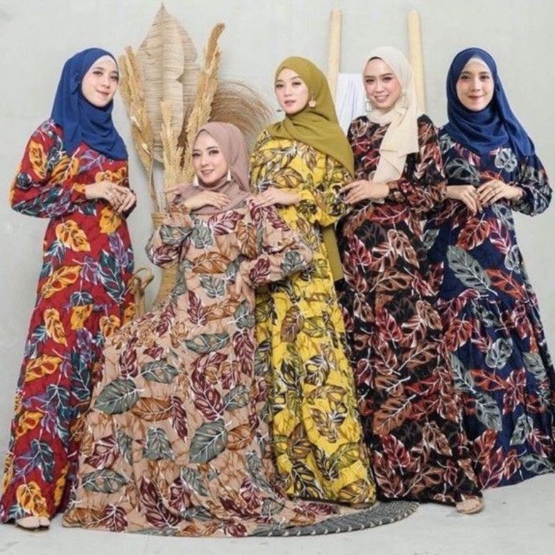 Gamis Janda Bolong Bahan Rayon Viscose Premium