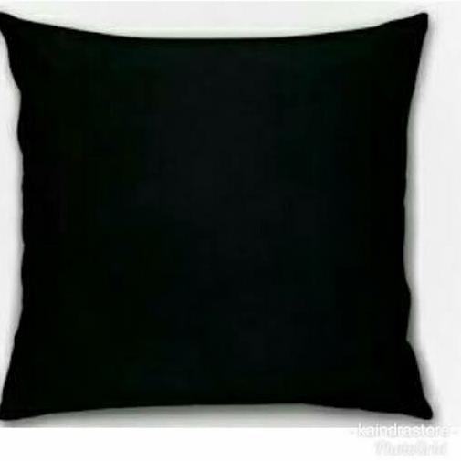 ֍ Sarung Bantal Sofa Jumbo Polos 60x60, 70x70, 80x80, 90x90 Katun Micro - Putih, 90x90 CM ➳