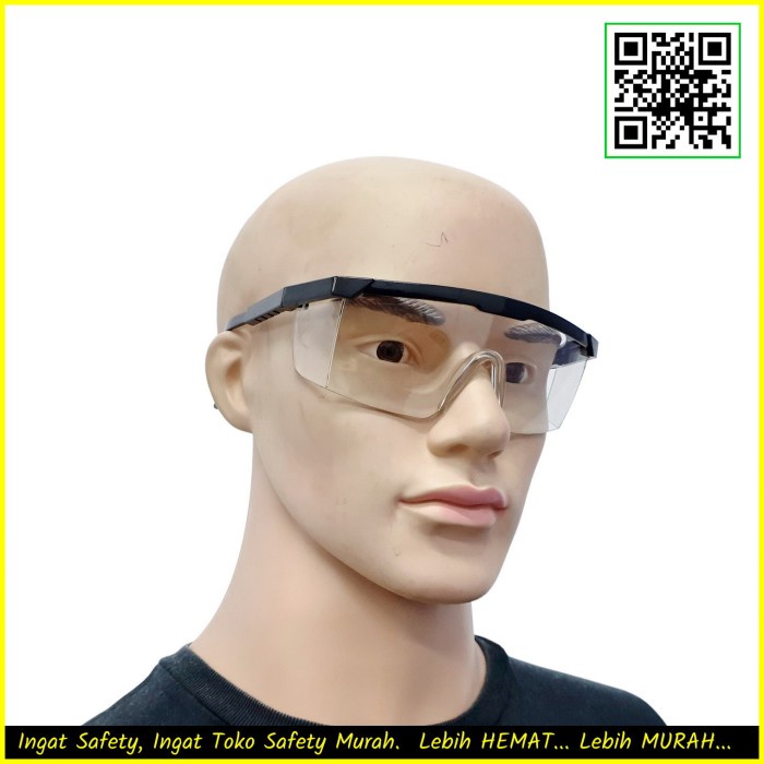 Kacamata Besafe Safety Las Gurinda Gerinda Bening Clear Be-Safe - safeguard
