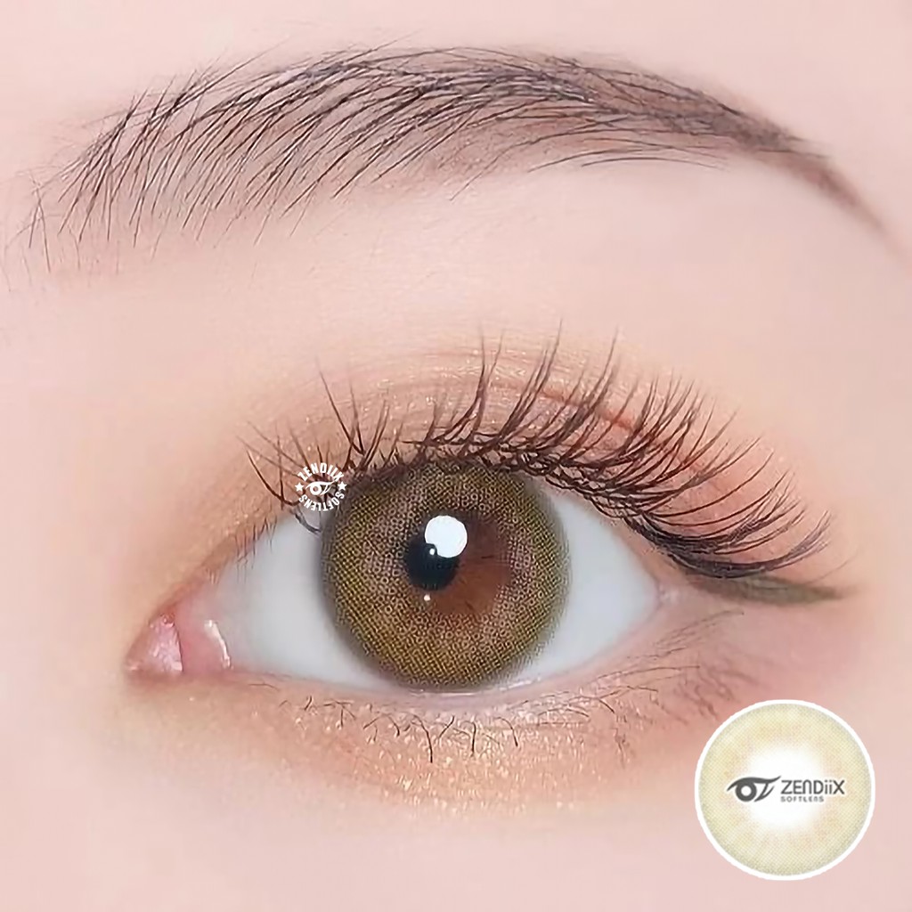 Softlens I-DOL DESIRE Warna LIME GREEN 14.5mm Normal Minus