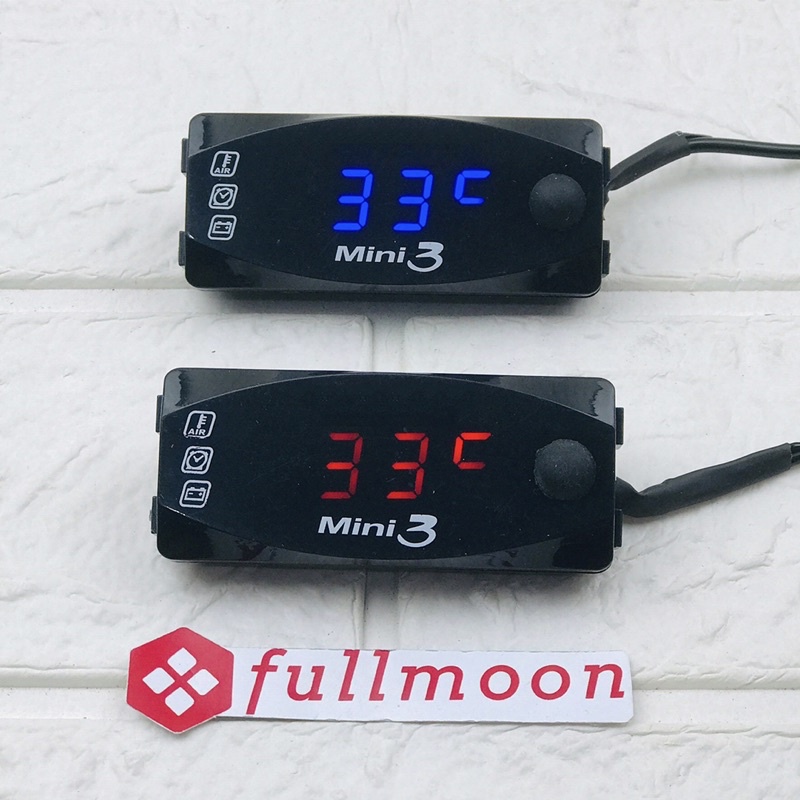 voltmeter aki 3 in 1 digital jam temperatur suhu