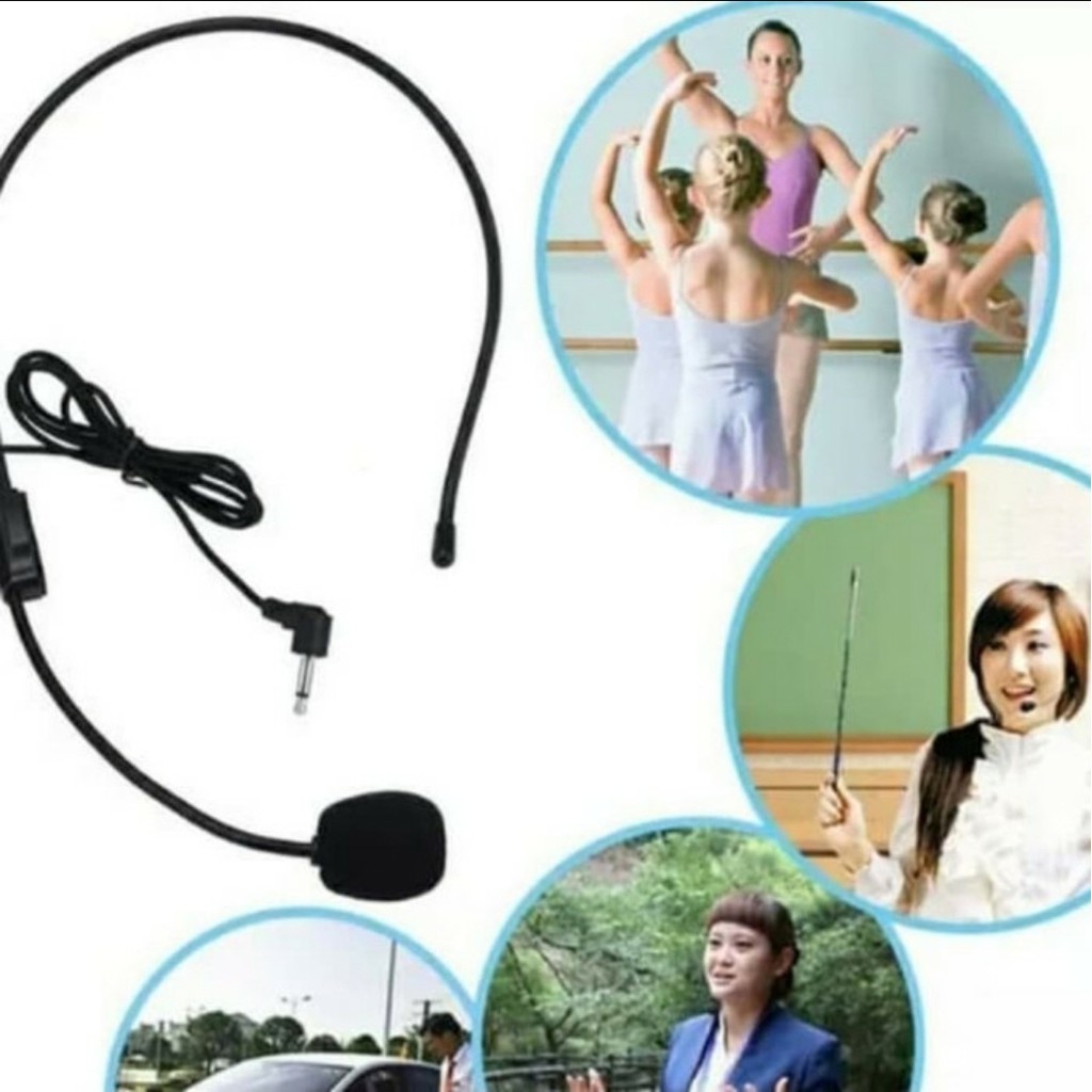 HEADMIC CLIP ON MURAH CUMA 20RB!