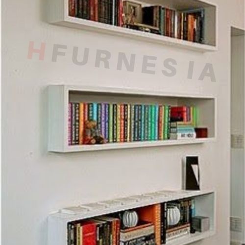 Rak Buku Dinding | Rak Minimalis Dinding | Rak Dinding Minimalis Persegi Panjang