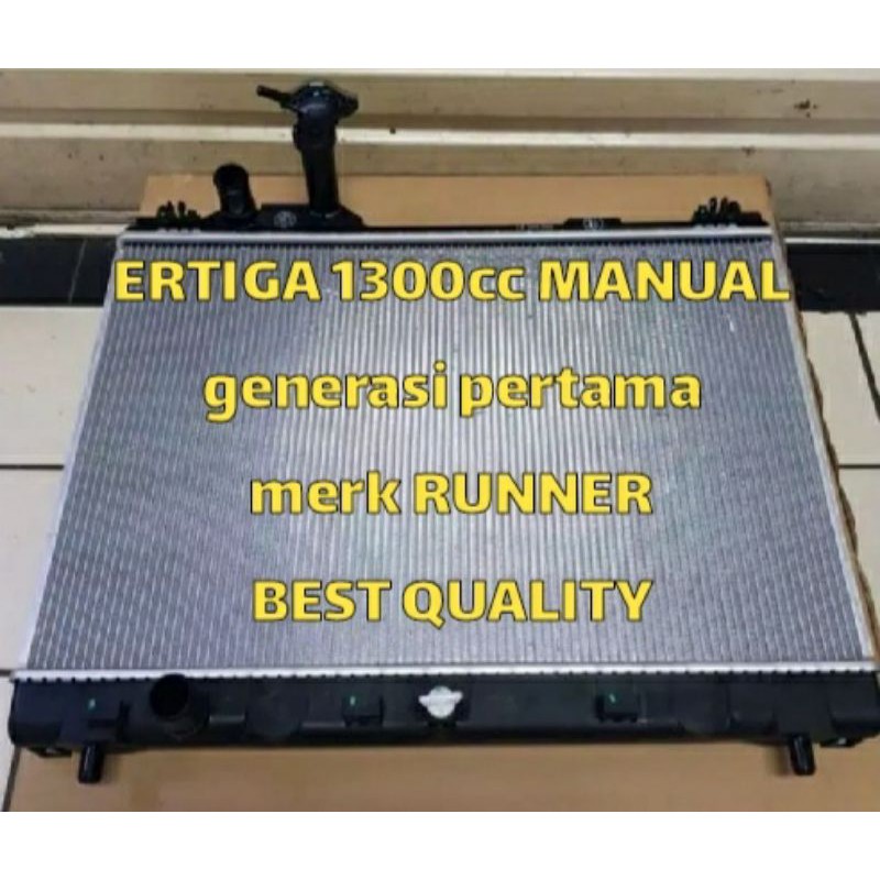 radiator ertiga1300cc manual