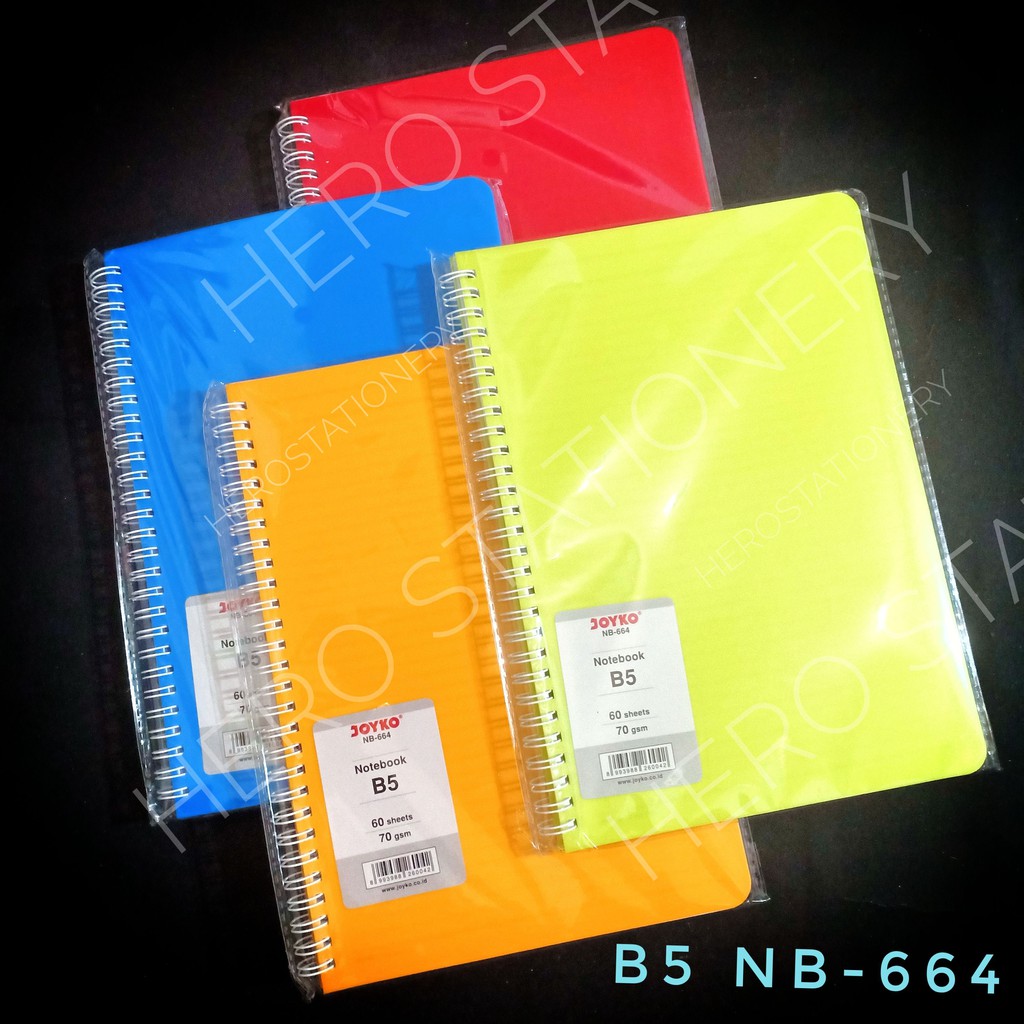 

Buku agenda notebook notes bergaris joyko B5 60 lembar NB-664