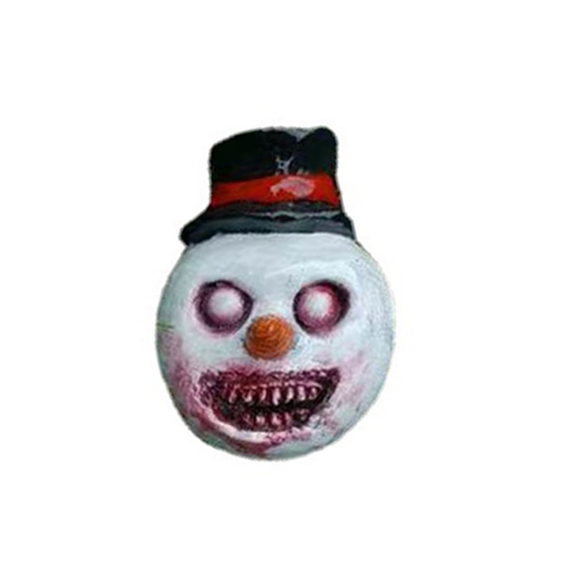 Zzz 4Pcs / Set Mainan Figure Zombie Darah Jahe / Santa Claus Bahan Resin Untuk Dekorasi Halloween