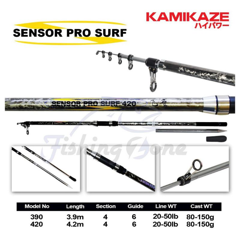 joran kamikaze sensor pro surf