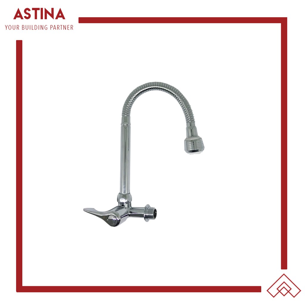 Kran Angsa AJS Fleksibel / Kaku Stainless Steel