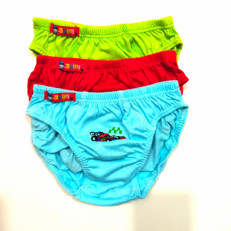 3 Pcs Celana Dalam Anak Laki-Laki AGREE AK - 017 CD Boys Underwear Bahan Katun