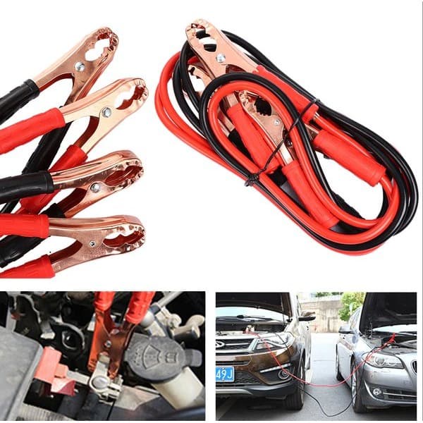 Kabel Aki Jumper mobil Booster 500A 180cm Starter Leads Pure Copper