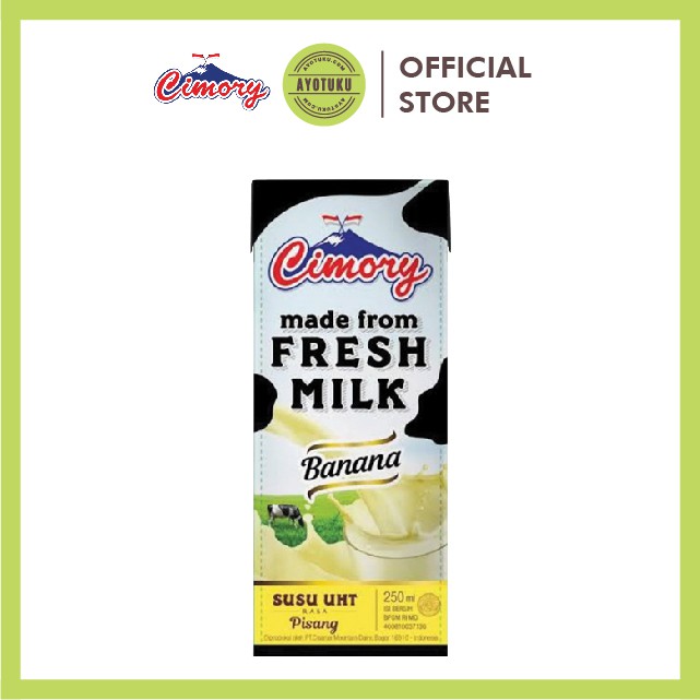 

Susu Cimory UHT Milk 250 ML (Banana)