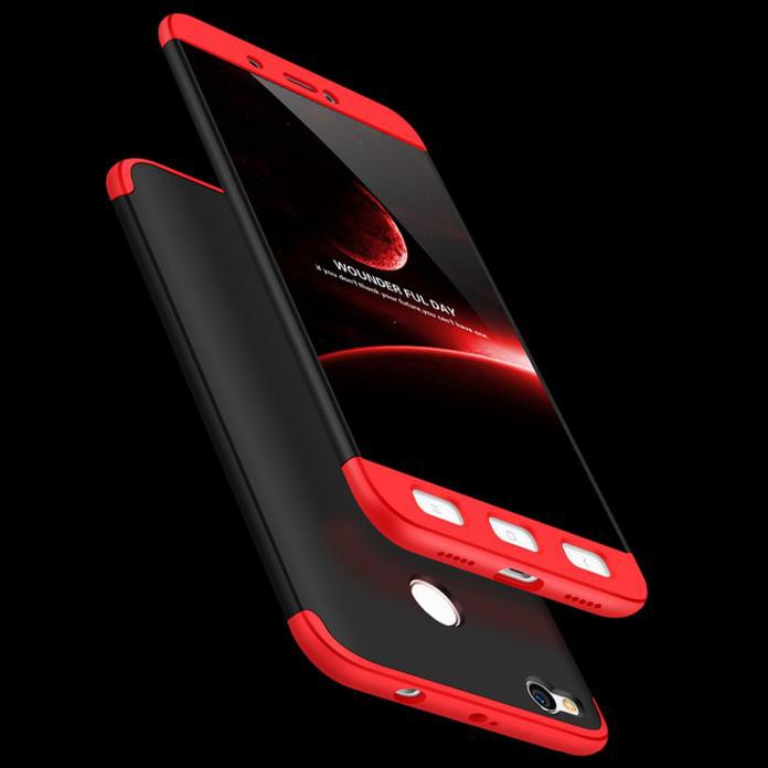 NEW XIAOMI REDMI 4X PRIME FULL COVER CASING CASE ULTRA THIN HARDCASE 360 MIJOSHOP