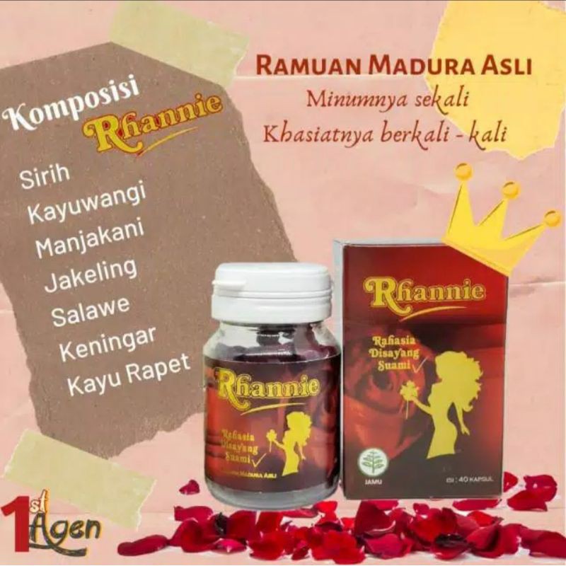 

Rhannie ramuan asli madura