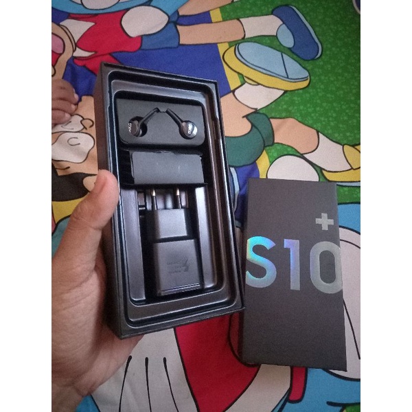 Samsung galaxy s10 plus rom128gb hp seken fullset bekas garansi resmi sein Indonesia mantap-7