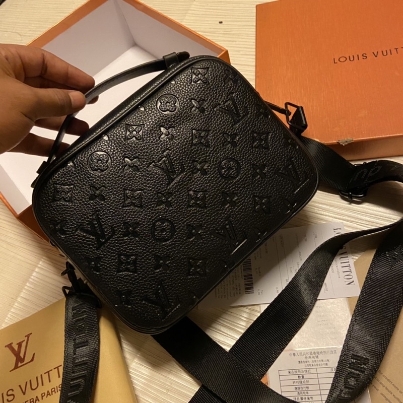 Tas Louis Vuitton S Lock Monogram tas selempang lv Slingbag lv pria wanita import