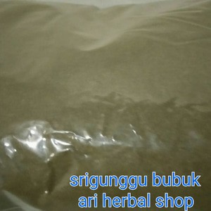 

daun srigunggu bubuk murni 1000 gram