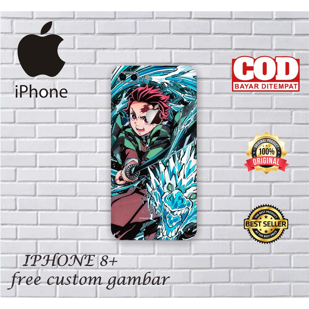 CUSTOM GARSKIN/STICKER HANDPHONE IPHONE 8+