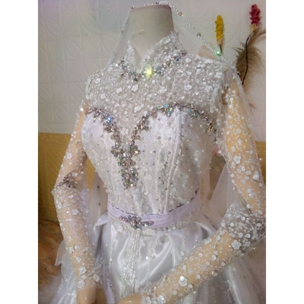 gaun pengantin free slayer