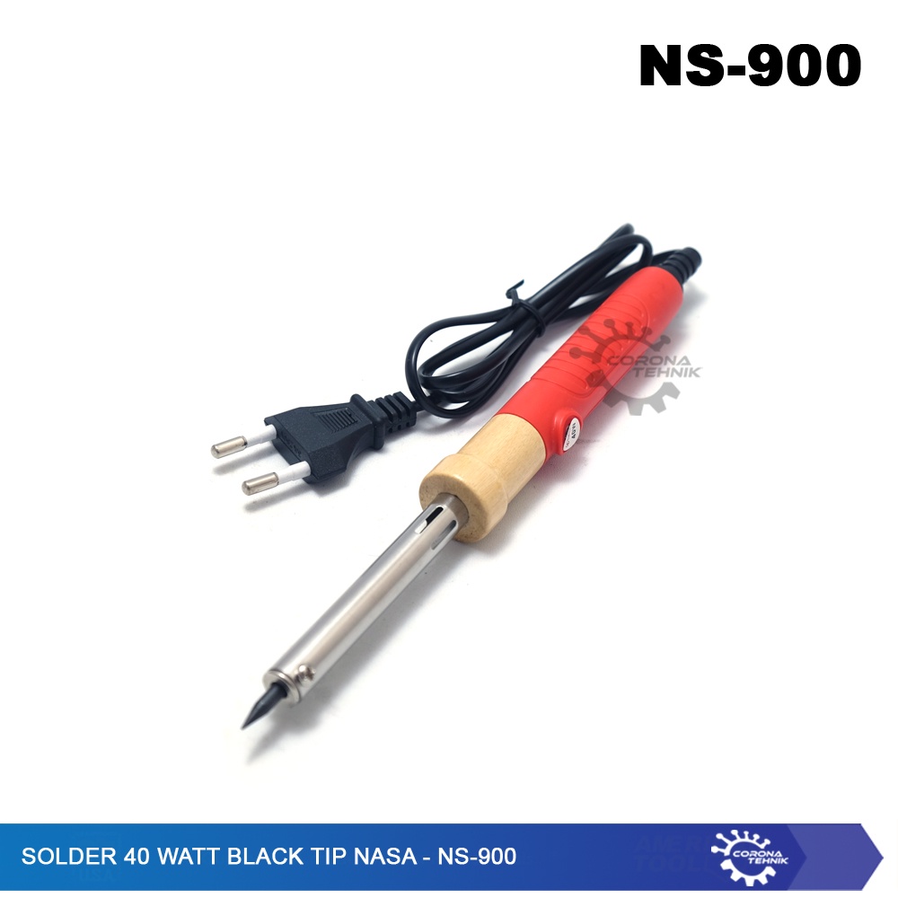 NS-900 - Solder 40 Watt Black Tip NASA