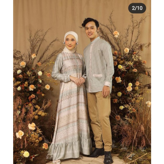 NAYYARA SERIES DRESS MINTY KOKO MINTY KIENKA ID