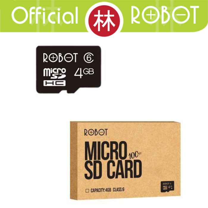 Robot RT4G Memory Card 4GB Class 6 TF Card Chip