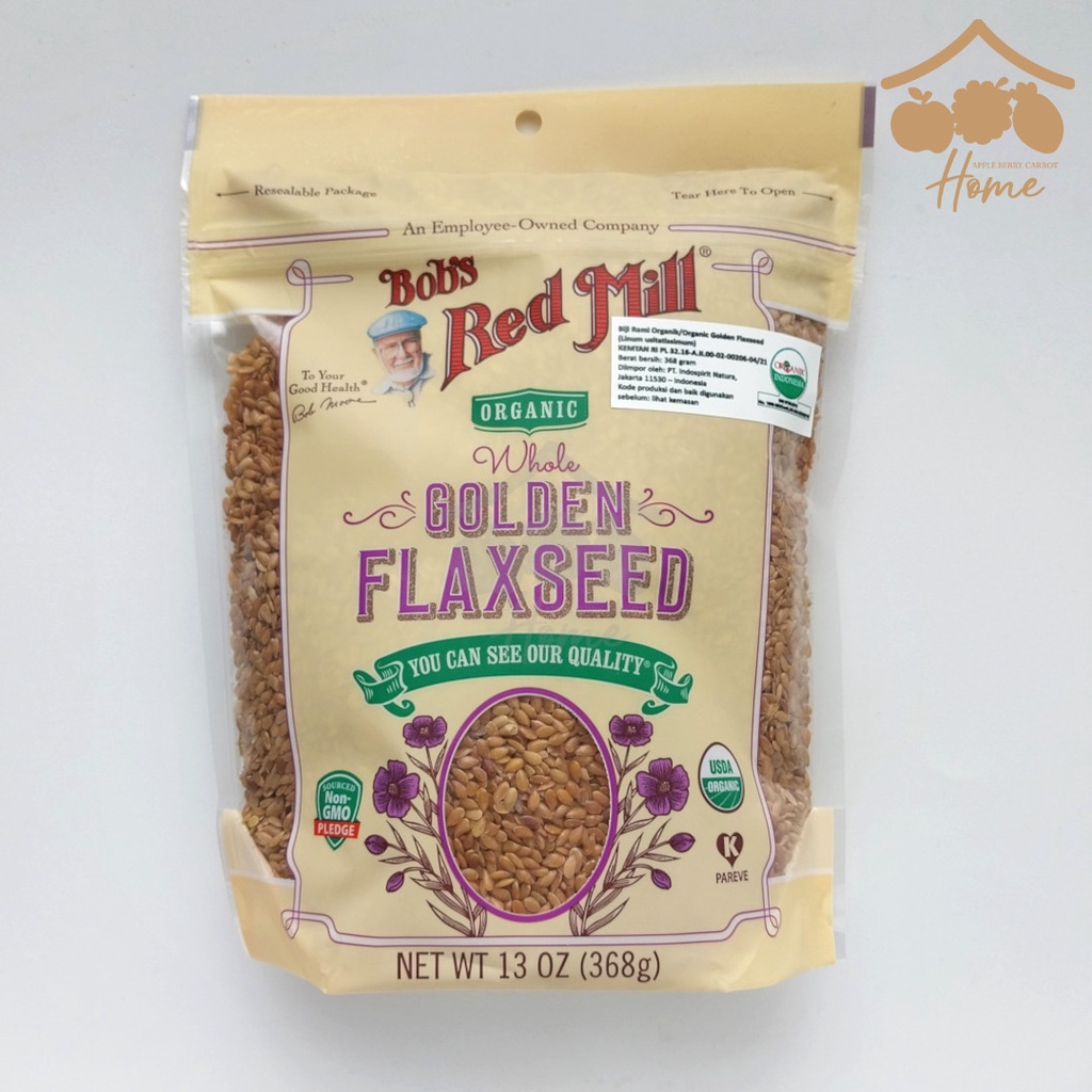 

Bobs Red Mill ORGANIC Golden Flaxseed 13 OZ 368 gr bob s flax seed