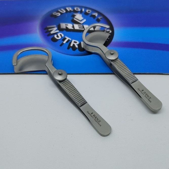 Alat medis Desmarres Entropium Forceps 10cm - Renz Instruments