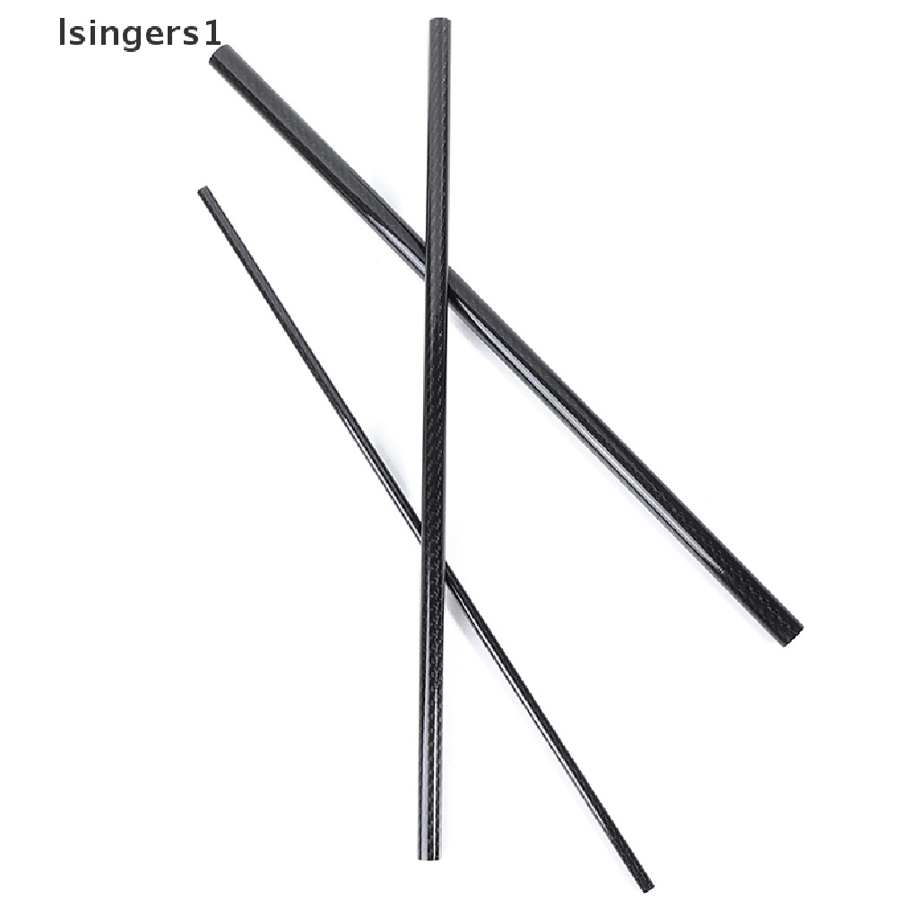 Lsingers1 1pc Tabung Karbon Fiber Panjang 500mm Diameter 8-18mm Untuk RC Pesawat Terbang