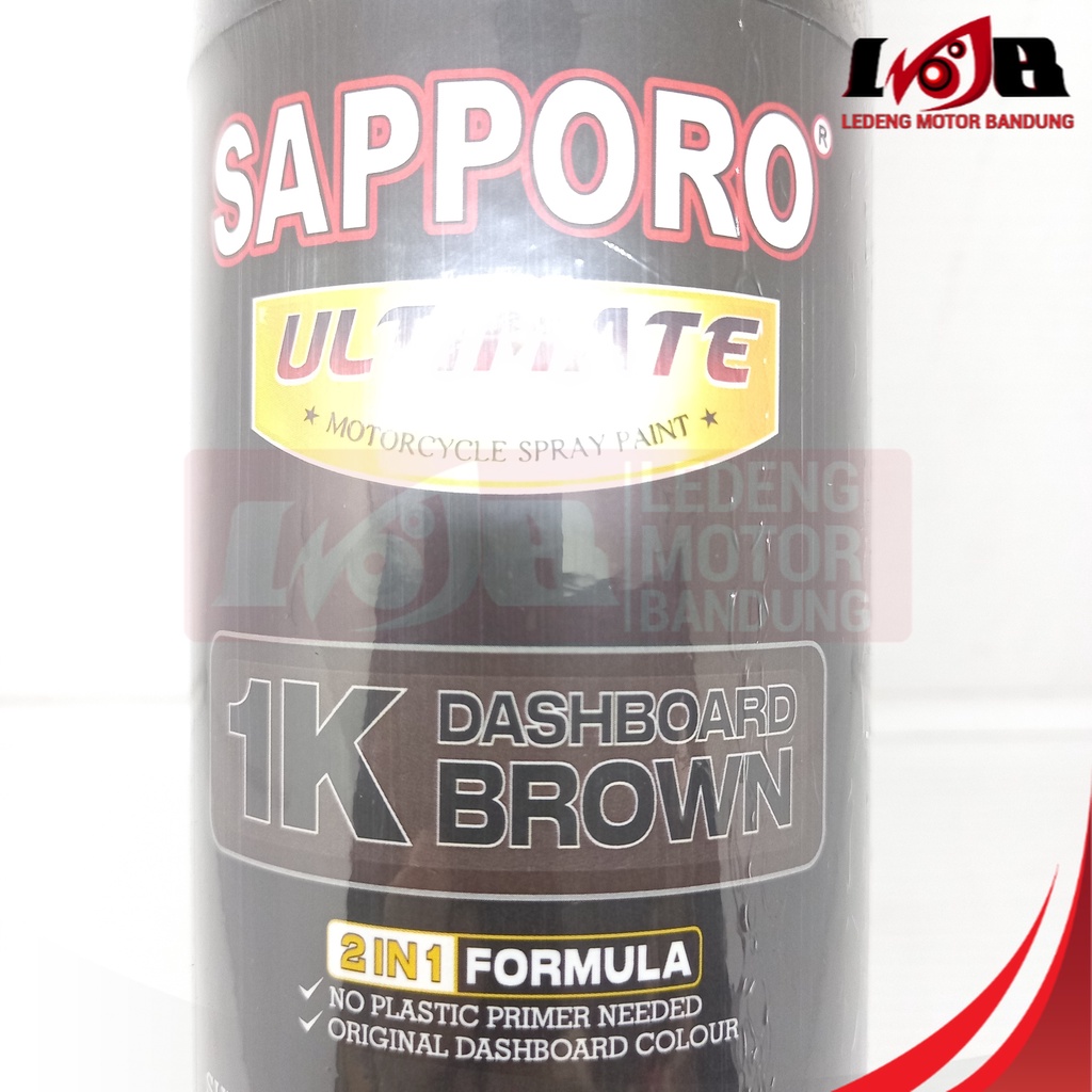 Sapporo Ultimate K37 1K Dashboard Brown Cat Semprot Aerosol Paint Coating Finishing