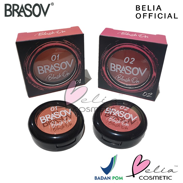 ❤ BELIA ❤ BRASOV Blush On Matte | pemerah pipi mate