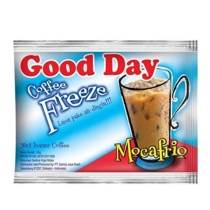 

MURAH good day freeze mocafrio isi 10 sachet