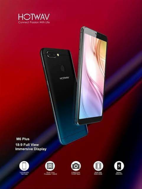 Hotwav M6 5 7inci Ram 3 32 Resmi Shopee Indonesia