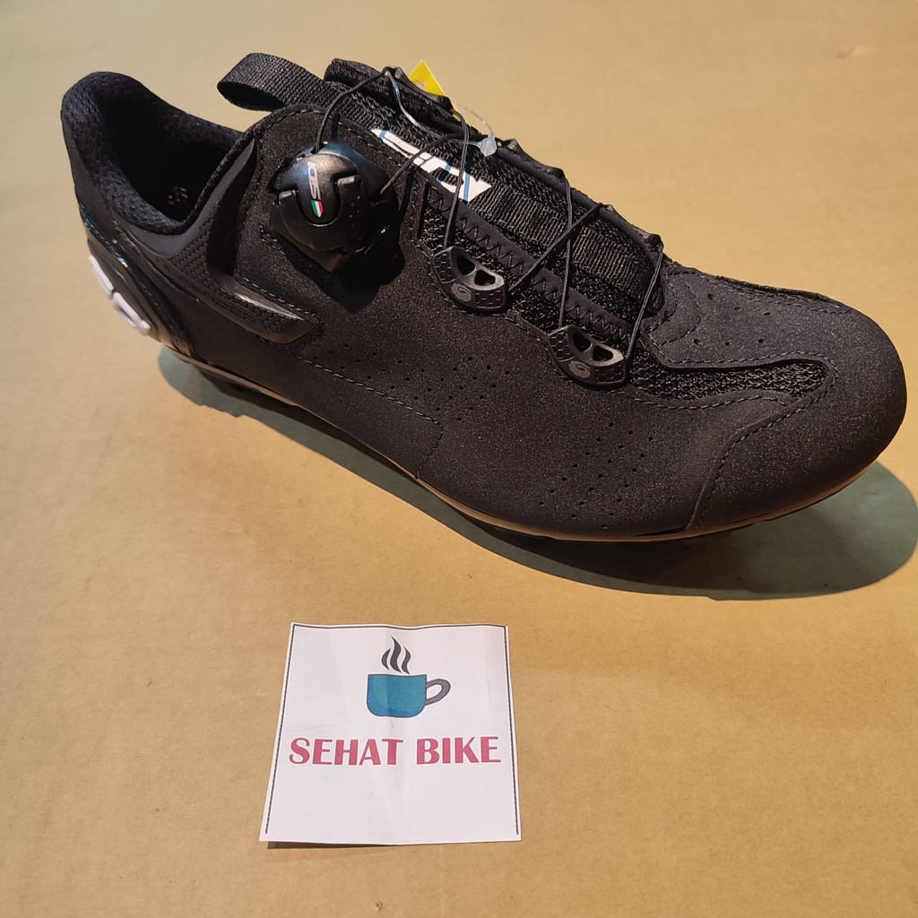 Shoes Sepatu Cleat Sepeda Mtb Sidi Gravel Black Black Original
