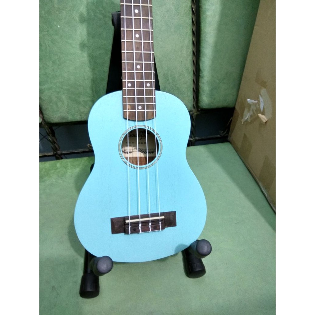 Ukulele Soprano Merk Cowboy Original Tipe UK-21 SBL Warna Tosca Bonus Tas Senar Pick Murah Jakarta