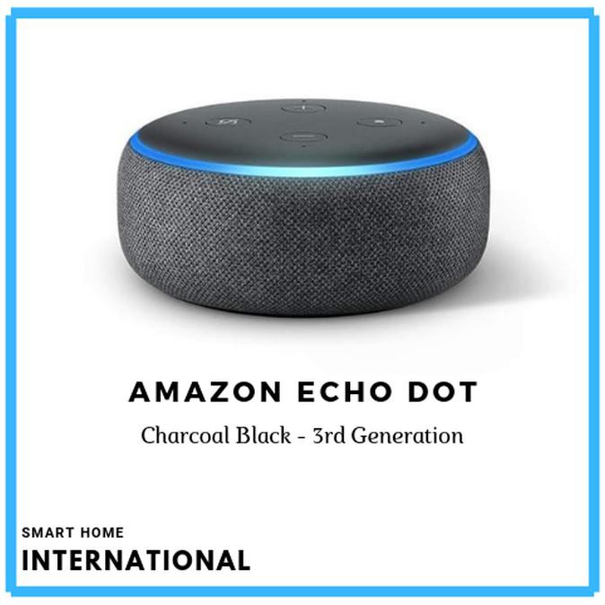 Super Sale Amazon Echo Dot 3rd Gen - Charcoal READY Ready Stock