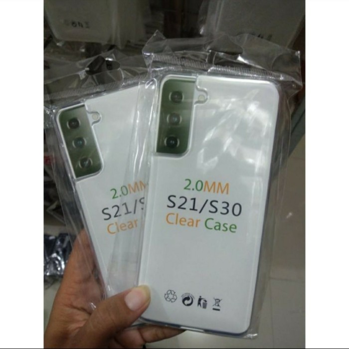 0RI Softcase Clear Case Sillikon Kondom Case Bening Casing Samsung S21 by POA