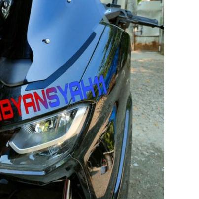 ➦ WINDSHIELD VISOR NMAX NEW 2020 SPORTY TDR TEBAL 4MILI ♦