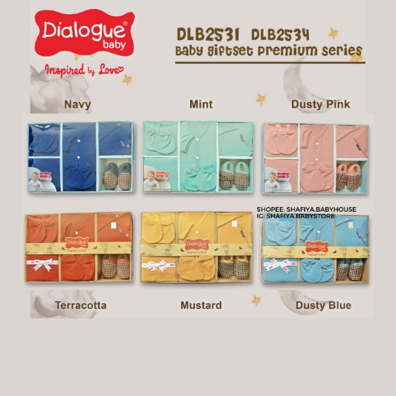 Baby Gift Set DLB 2531 / DLB 2534 Dialogue Premium Series