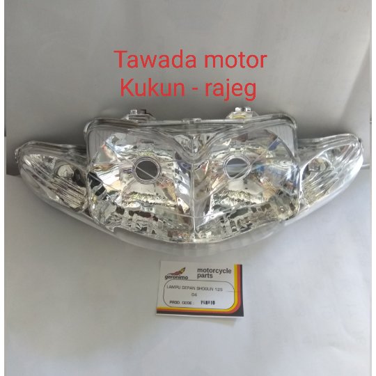 replektor lampu depan suzuki shogun 125 tahun 2004