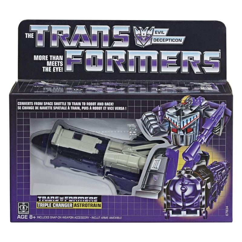Transformers Classic Triple Changer Astrotrain Original Hasbro